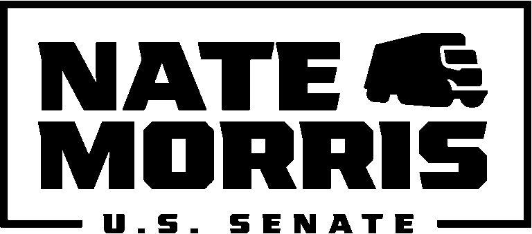 Nate Morris Black Logo